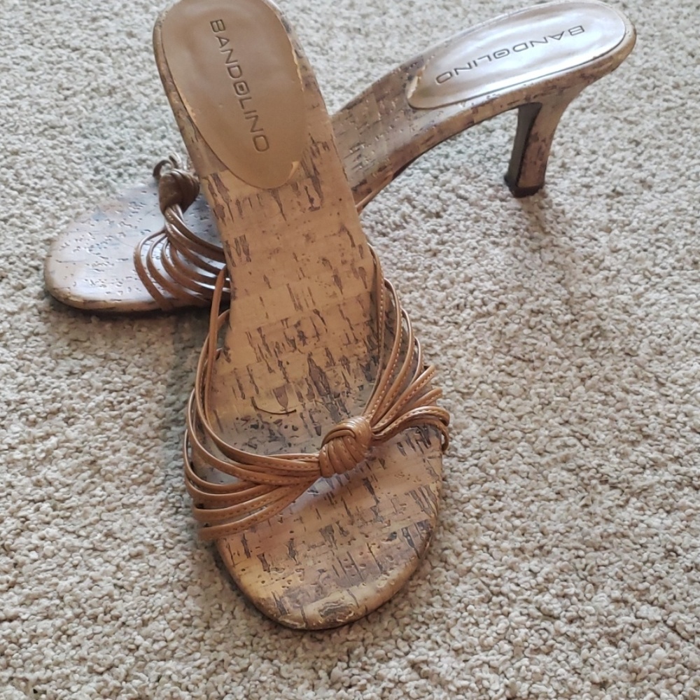 Strappy heels